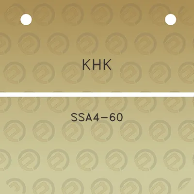 khk-ssa4-60