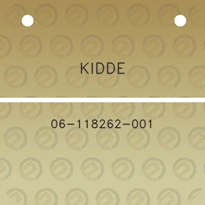 kidde-06-118262-001