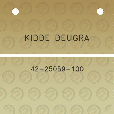 kidde-deugra-42-25059-100