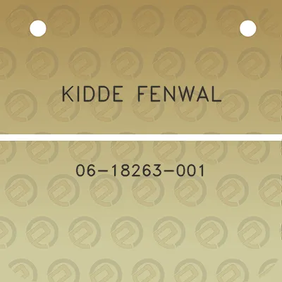 kidde-fenwal-06-18263-001