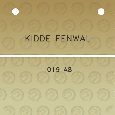 kidde-fenwal-1019-a8