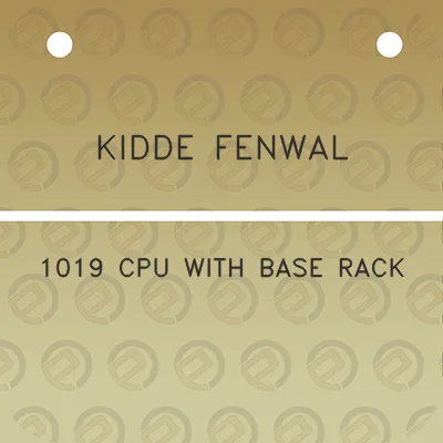 kidde-fenwal-1019-cpu-with-base-rack