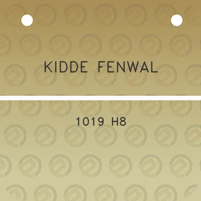 kidde-fenwal-1019-h8