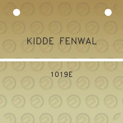 kidde-fenwal-1019e