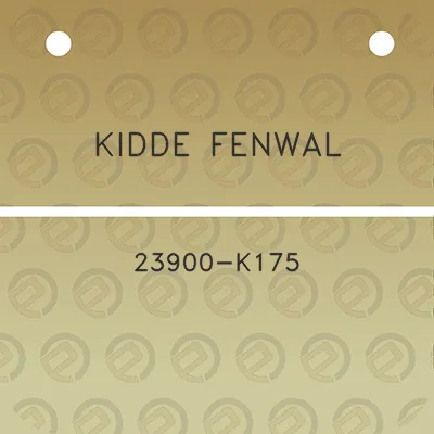 kidde-fenwal-23900-k175