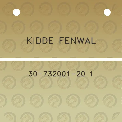 kidde-fenwal-30-732001-20-1