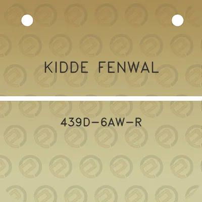 kidde-fenwal-439d-6aw-r