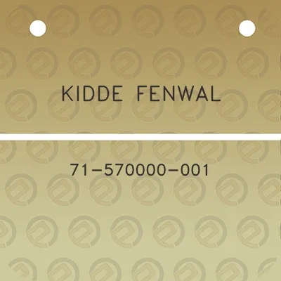 kidde-fenwal-71-570000-001