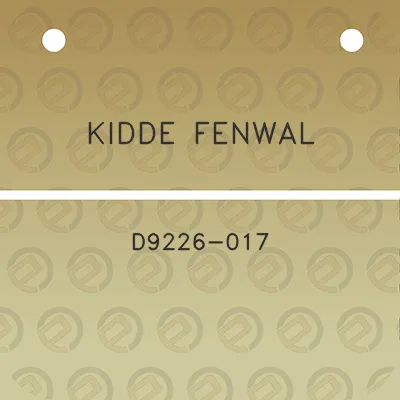 kidde-fenwal-d9226-017