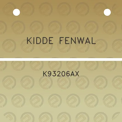 kidde-fenwal-k93206ax