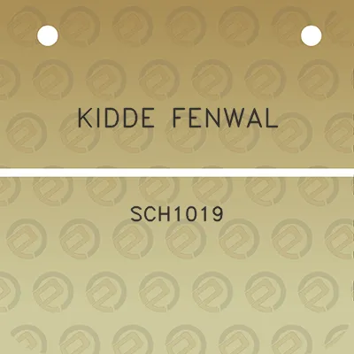 kidde-fenwal-sch1019