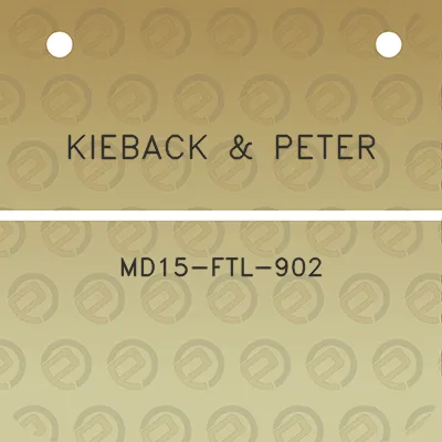 kieback-peter-md15-ftl-902