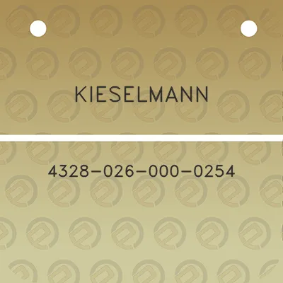 kieselmann-4328-026-000-0254