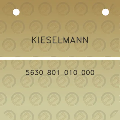 kieselmann-5630-801-010-000