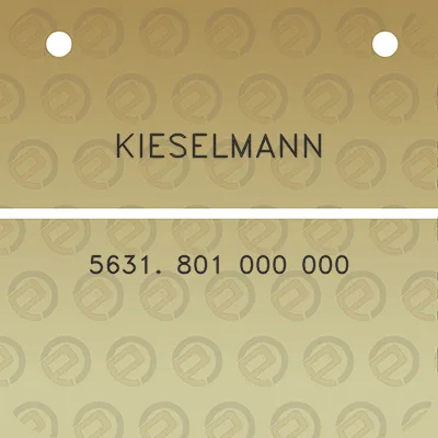 kieselmann-5631-801-000-000