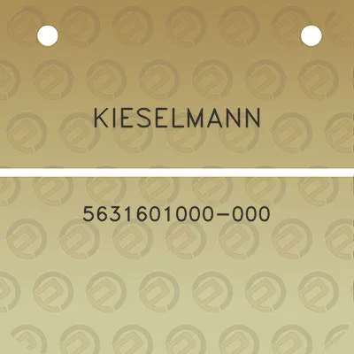 kieselmann-5631601000-000