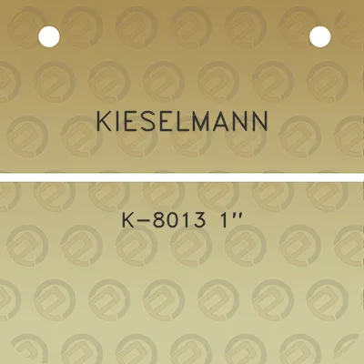 kieselmann-k-8013-1