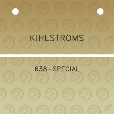 kihlstroms-638-special