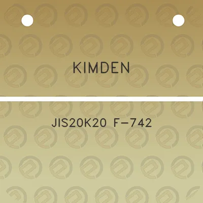 kimden-jis20k20-f-742