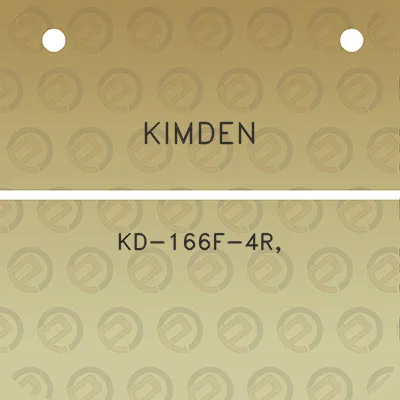 kimden-kd-166f-4r