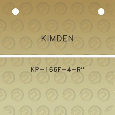 kimden-kp-166f-4-r