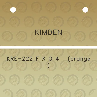 kimden-kre-222-f-x-o-4-orange