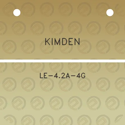 kimden-le-42a-4g