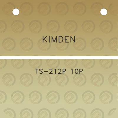 kimden-ts-212p-10p