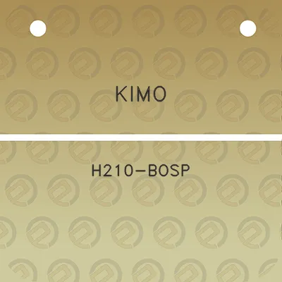 kimo-h210-bosp