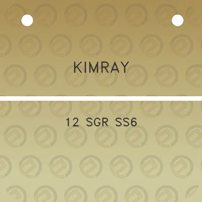 kimray-12-sgr-ss6