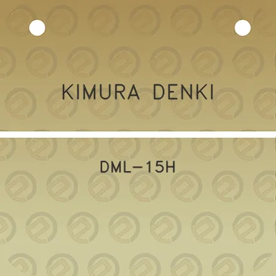 kimura-denki-dml-15h