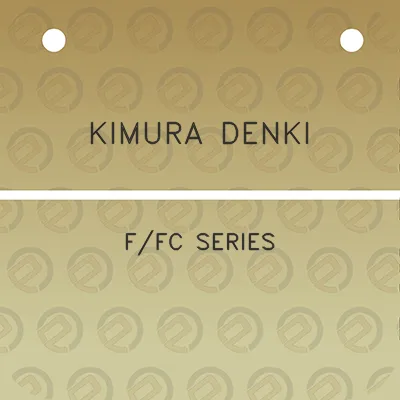 kimura-denki-ffc-series