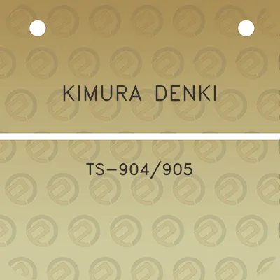 kimura-denki-ts-904905