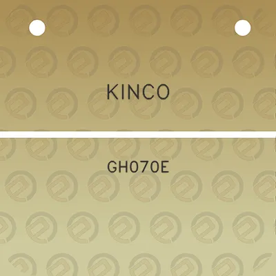 kinco-gh070e