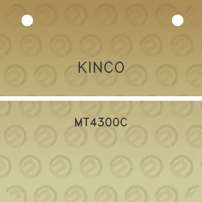 kinco-mt4300c