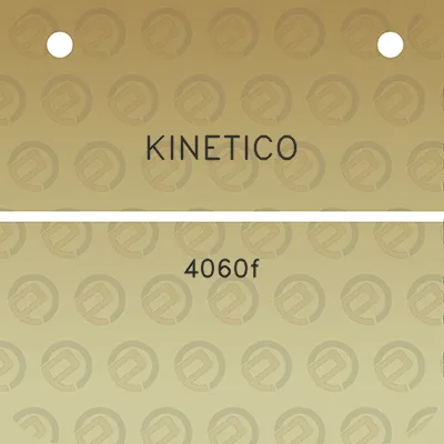 kinetico-4060f