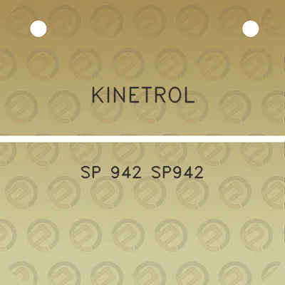 kinetrol-sp-942-sp942