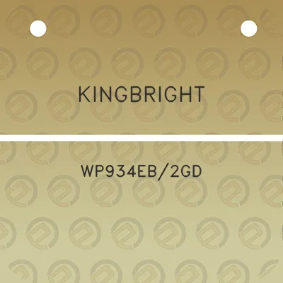 kingbright-wp934eb2gd