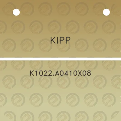 kipp-k1022a0410x08