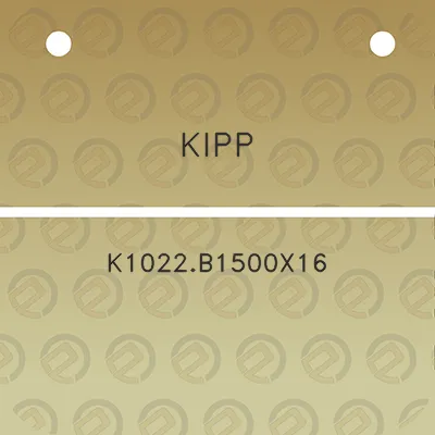 kipp-k1022b1500x16