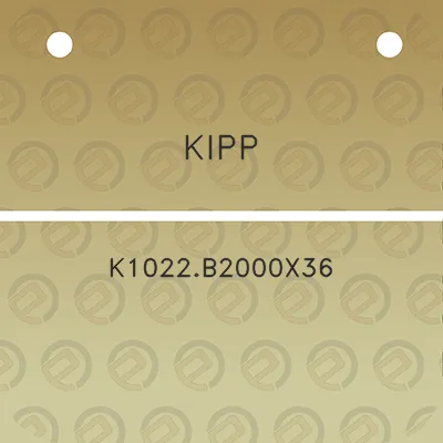 kipp-k1022b2000x36