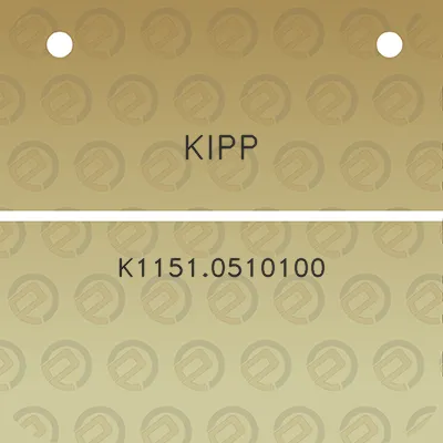 kipp-k11510510100