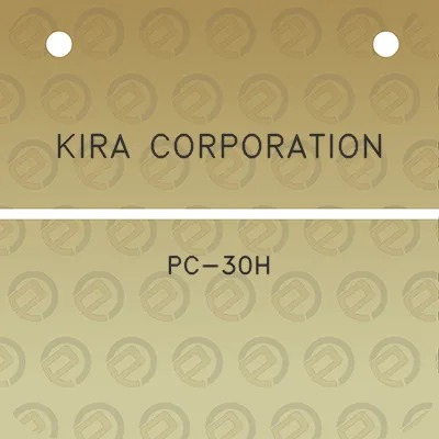 kira-corporation-pc-30h