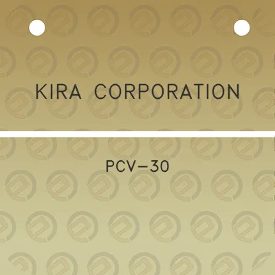 kira-corporation-pcv-30