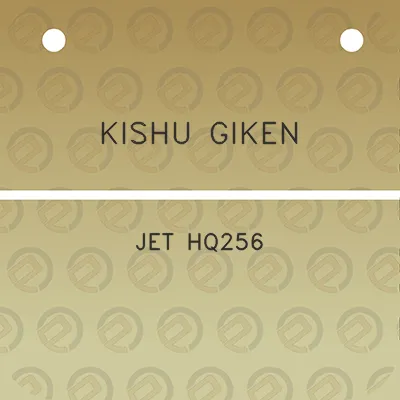 kishu-giken-jet-hq256