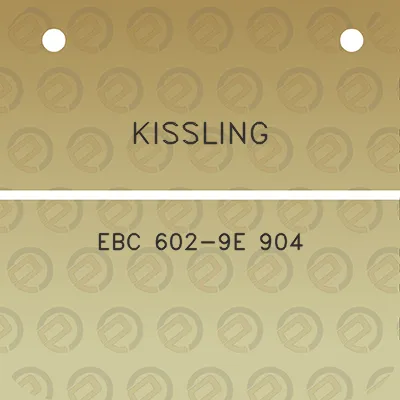 kissling-ebc-602-9e-904