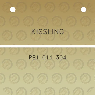 kissling-pb1-011-304