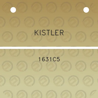 kistler-1631c5