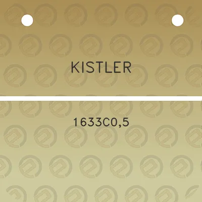 kistler-1633c05