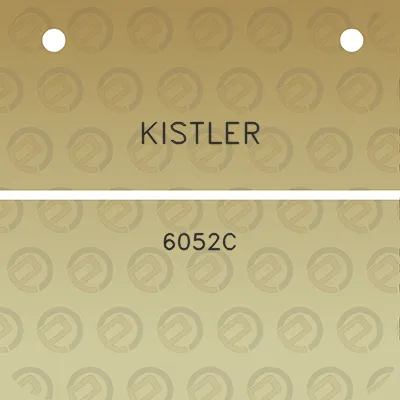 kistler-6052c